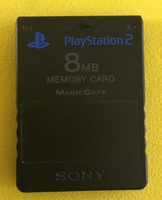 Playstation 2 PS2 Official OEM MagicGate 8mb Memory Card Genuine SCPH-10020
