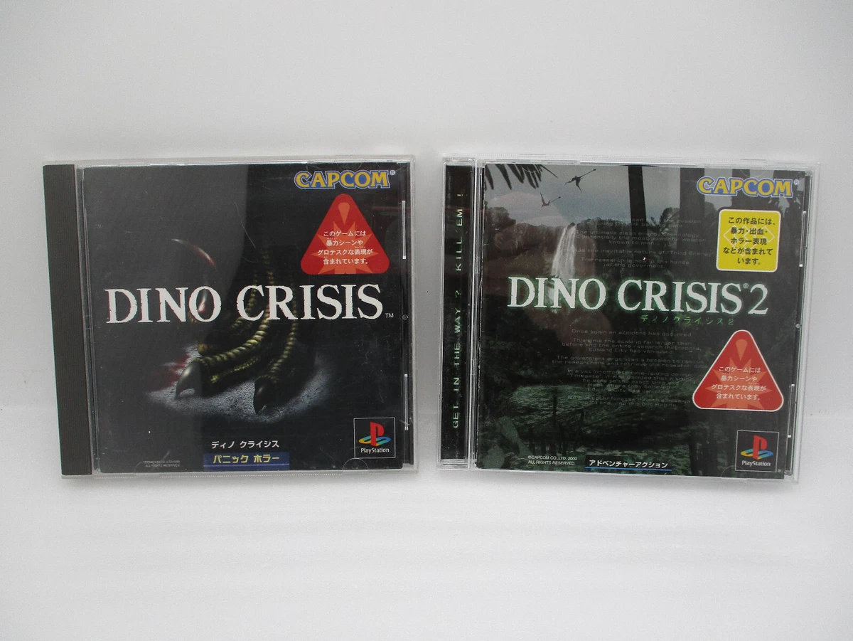Sony PS1 Dino Crisis 5th Anniversary Box LE w/Movie DVD Capcom Rare Tested Japan | UK