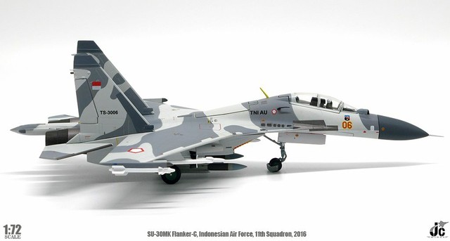 Jc Wings Jcw72su30007 1 72 Su 30 Mk Flanker C Indonesian Air Force 11th Sqn 2016 For Sale Online Ebay