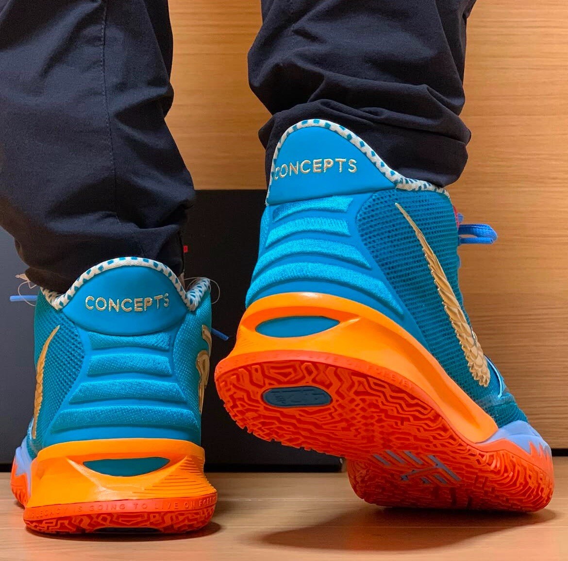 シューズ(男性用) NIKE Kyrie7 concepts EP Horus 30cm REVIEW: CONCEPTS X NIKE KYRIE 7 – “HORUS