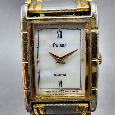 Pulsar Two Tone Steel MOP Women\'s Watch PULSAR Women main image 4