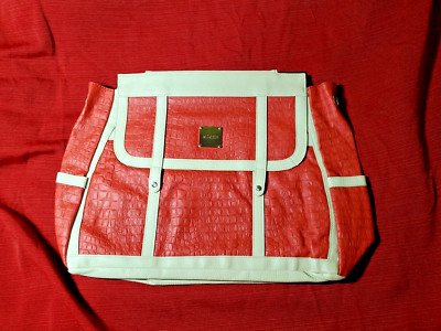 Rochelle Miche purse skin shell face magnetic cover Prima red tan