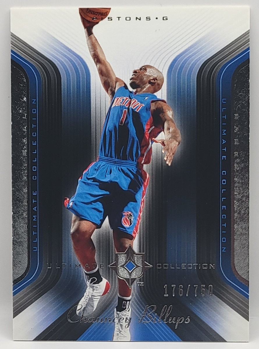04-05 Ultimate Collection Chauncey Billups HOF Base Card (Pistons  