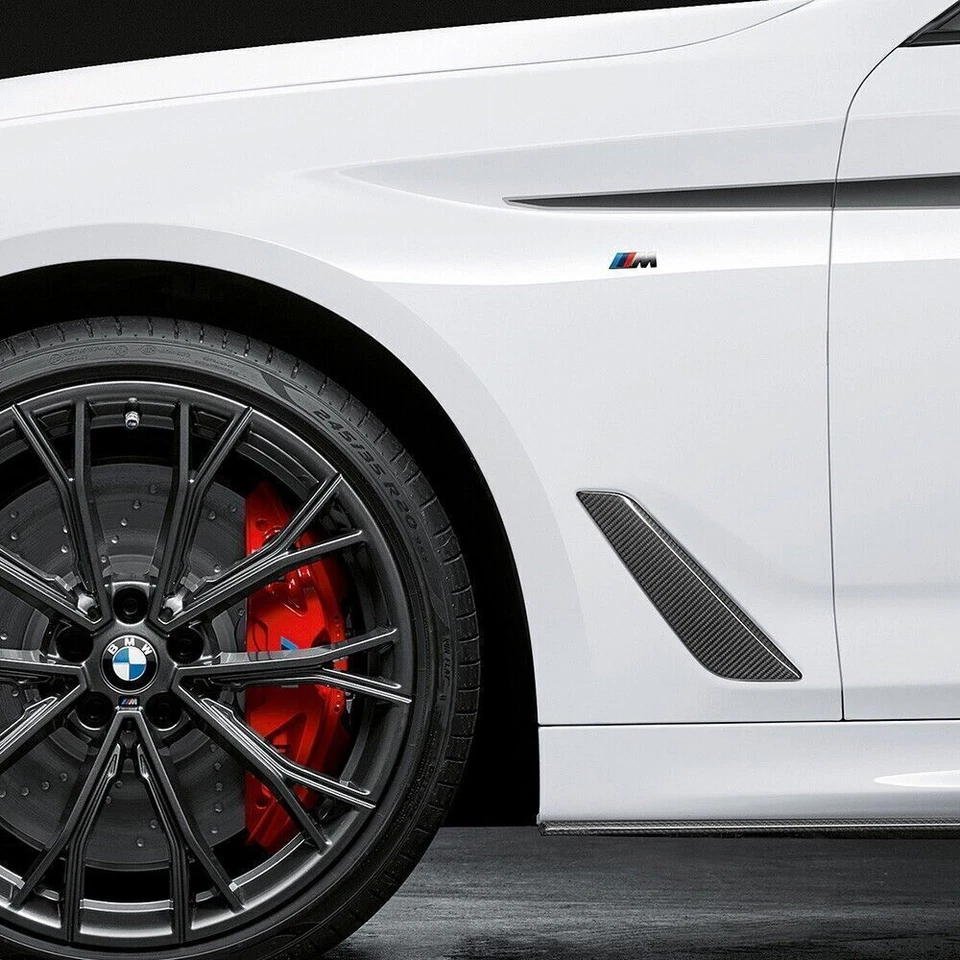 Placa de identificación deportiva de guardabarros serie M cromada 2X para BMW 4.5*1.5 Foto 4 de 4