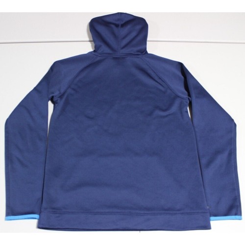 Boy Under Armor Fleece Big Logo Hoodie Sweatshirt Pullover Youth XL Blue 1308377 - Picture 4 of 4