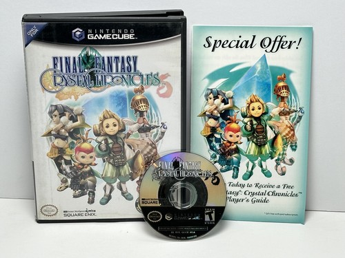 Jeu GameCube Final Fantasy Crystal Chronicles – édition Originale FR, Complet Avec Boîte Et Notice
