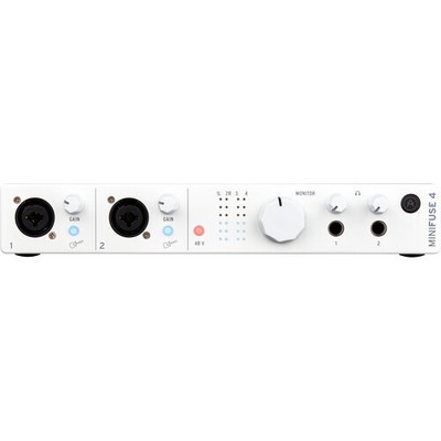 Arturia MiniFuse 4 USB-C Audio Interface, White