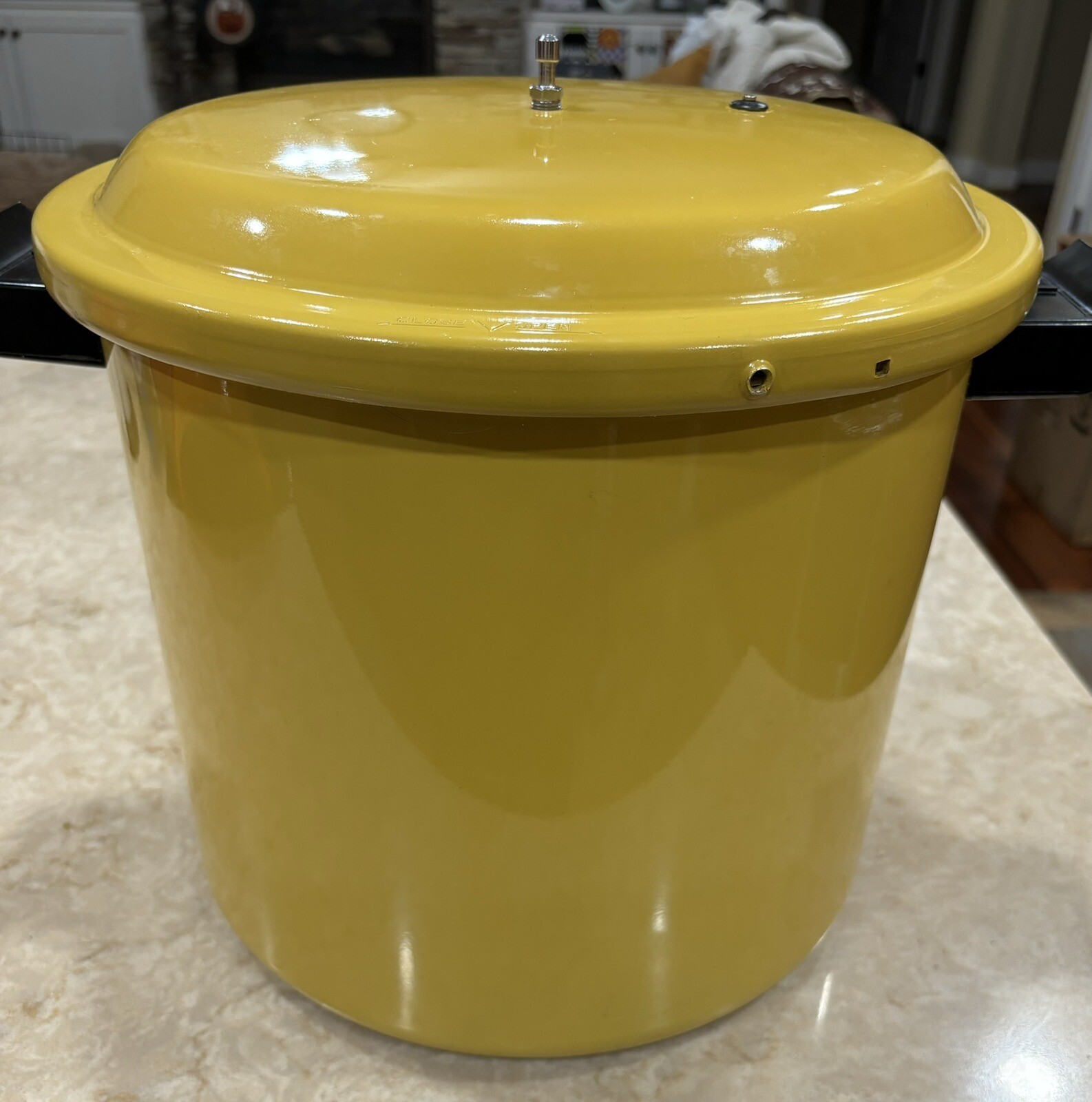 Vintage Presto Harvest Gold 20 Quart Pressure Canner eBay