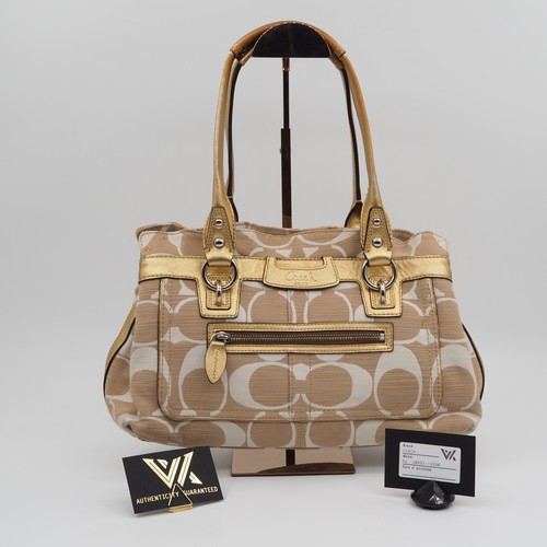 Coach J089313290 Handmade Luxury Canvas Leather Designer Shoulder Bag