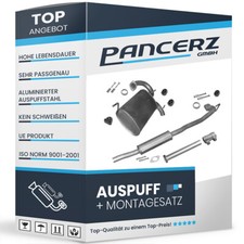 Auspuffanlage für Nissan X-Trail (T30) 2.0 2.5 16V 2001-2007