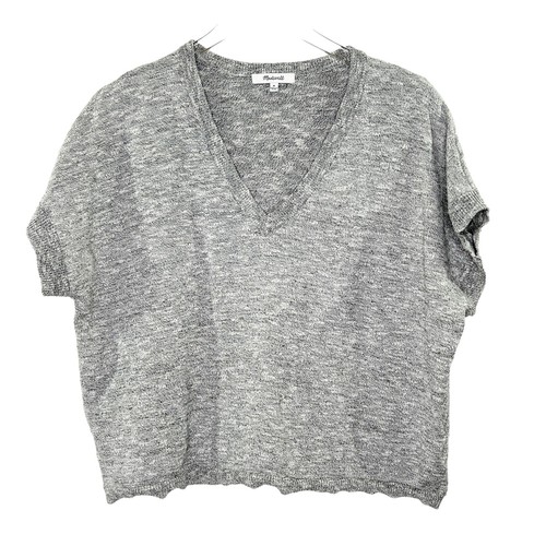 Paulson Cropped Sweater Tee Size 