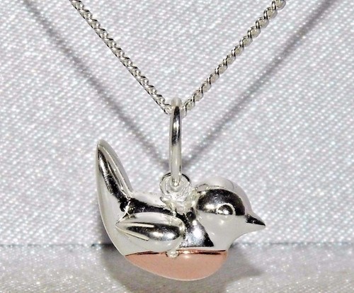Sterling Silver \u0026 9ct Rose Gold ROBIN 