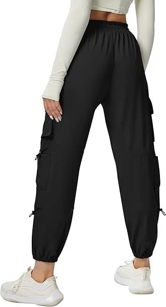 Pantaloni cargo da trekking da donna con tasca, ad asciugatura rapida M - Immagine 3 di 4