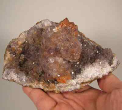 5'' AMETHYST GEODE Crystals Cluster - Morocco - 1.9 lbs.
