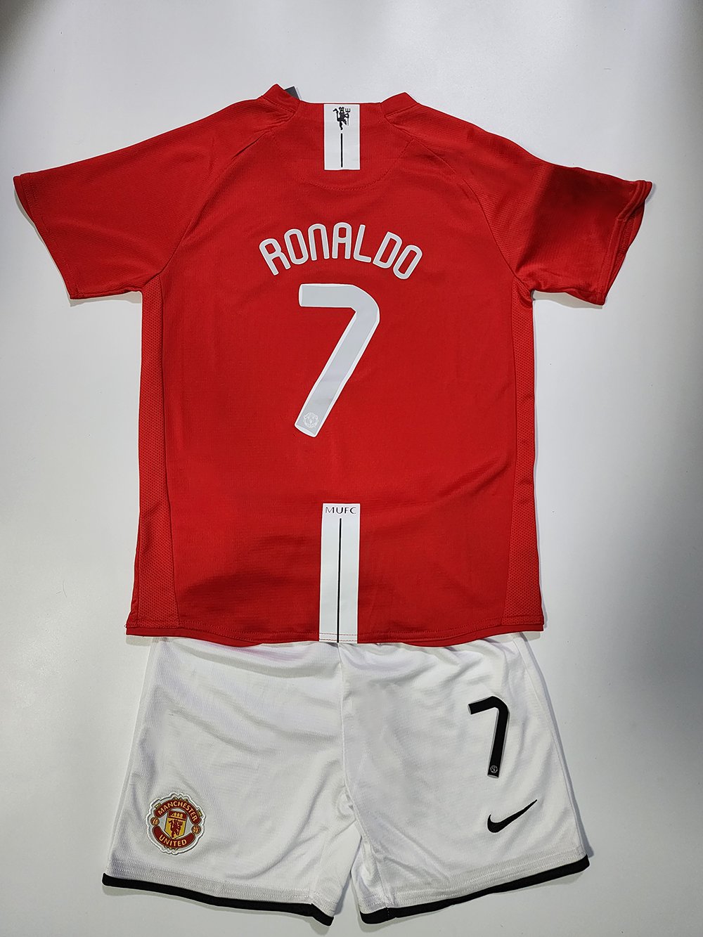 2007/2008 #7 Retro Champions League Final Home Jersey and Shorts New With Tags