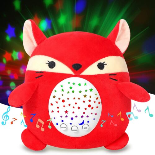 Baby Sleep Soothers - Night Light for Kids with Colour Lights & Lullabies, Fox - Picture 1 of 9
