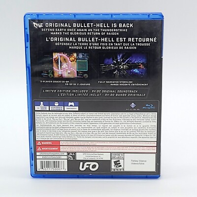Raiden V Director's Cut Limited Edition PS4 (PlayStation 4 Raiden V Director's Cut Limited Edition PS4 (PlayStation 4