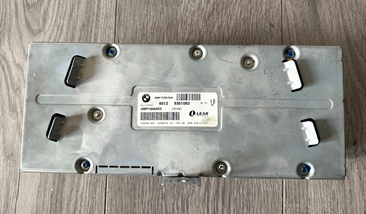 2015 2016 2017 2018 BMW X5 X6 STEREO AUDIO AMPLIFIER AMP 9351083 