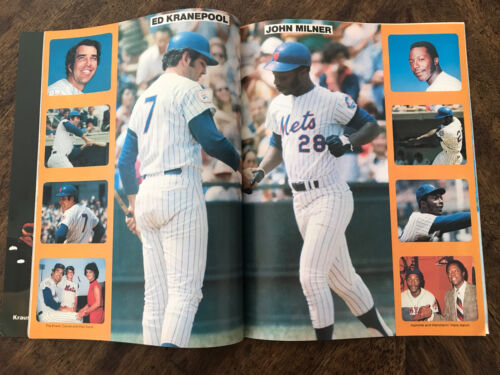 New York Mets 1977 Official Yearbook; Torre, Milner, Valentine, EXCELLENT - Picture 3 of 4