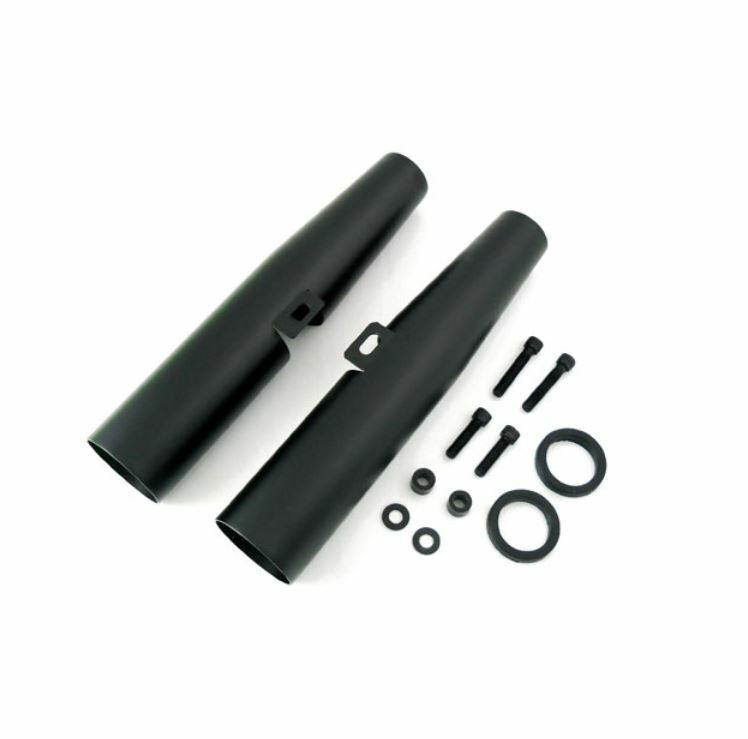 Foderi Copri FORCELLA DA 49mm PER CAFE RACER NAKED OLD STYLE HARLEY Davdson Dyna - 8