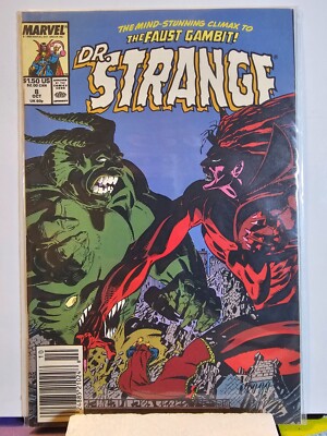 Dr. Strange Sorcerer Supreme #8 Comic 1989 Marvel Comics