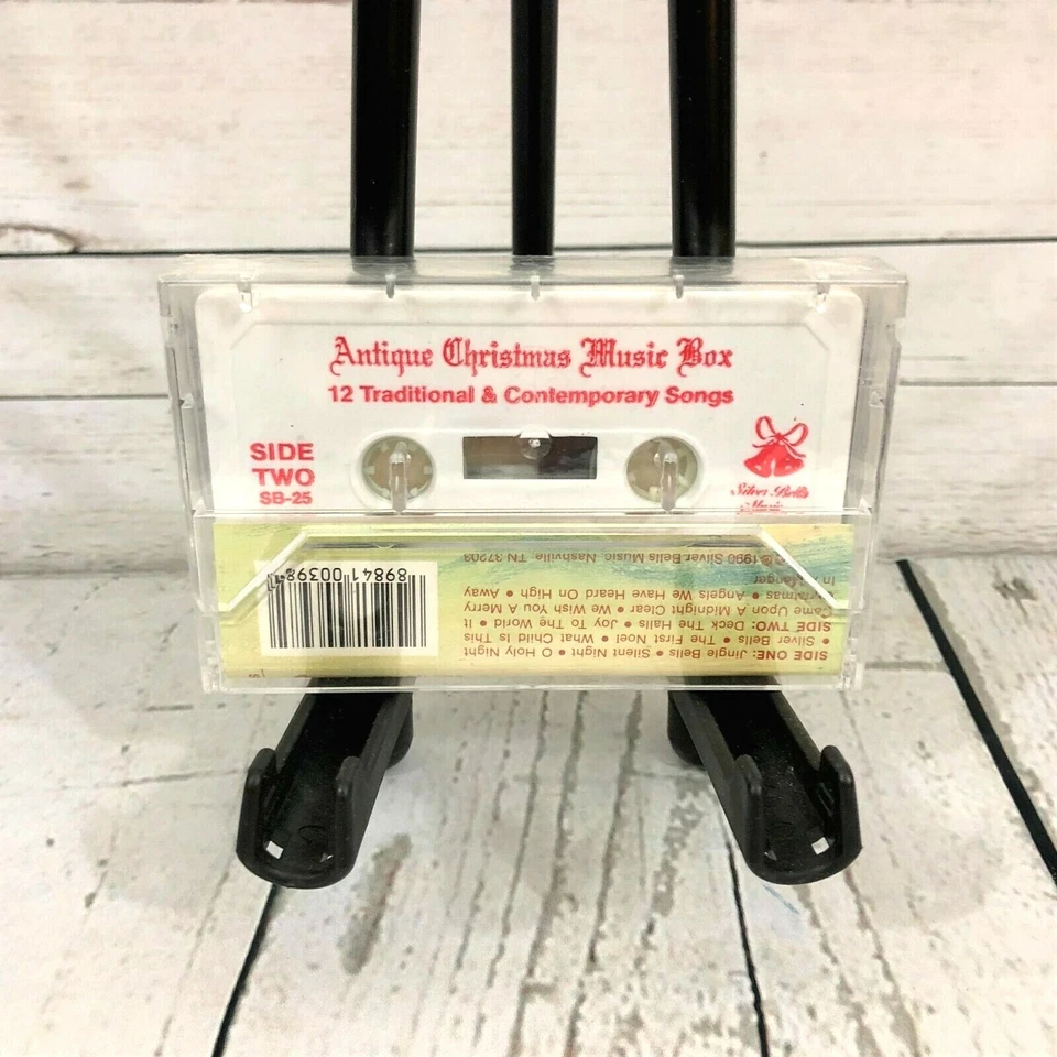 Antique Christmas Music Box Cassette Tape 12 Tunes (Factory Sealed) - Image 3 of 4