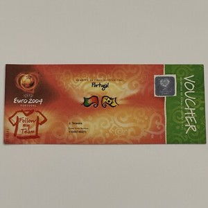 Euro 2004 Ticket Final for sale | eBay