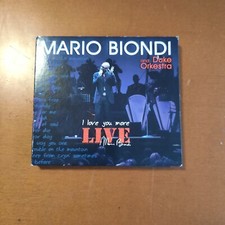 MARIO BIONDI and DUKE ORCHESTRA 2 CD LIVE  autografato da Mario Biondi