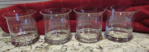 Clipper Ships By Tuscany, Old-Fashioned Whiskey Glasses Set of 4 Each - Picture 8 of 20