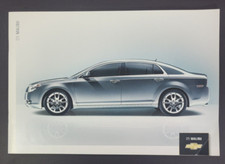 2009 Chevrolet Malibu Car Dealership Sales Brochure Canada