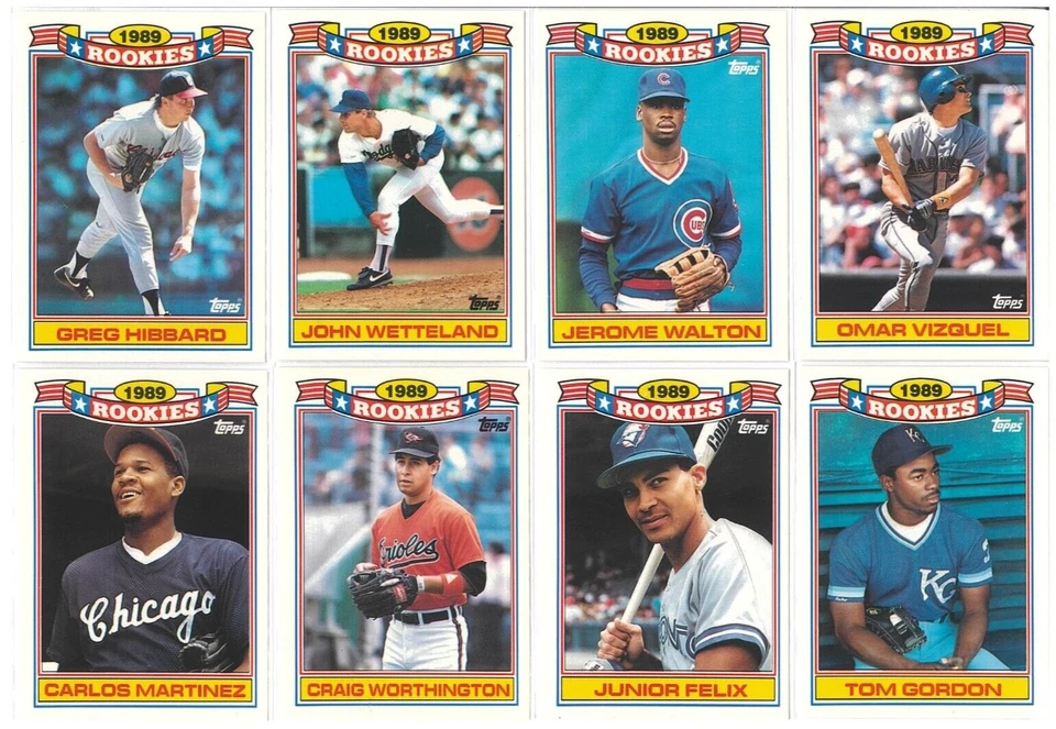 26 Cards Near Mint Baseball Card Lot MLB ROOKIES ONLY 1989 Set Of 26 NM Cards - Image 3 of 4