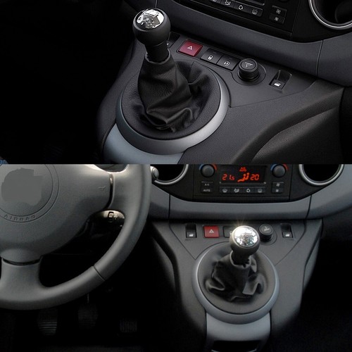 Car Gear Shift Knob Lever Shifter For Citroen Berlingo III MK3 Peugeot Partner - Foto 4 di 9
