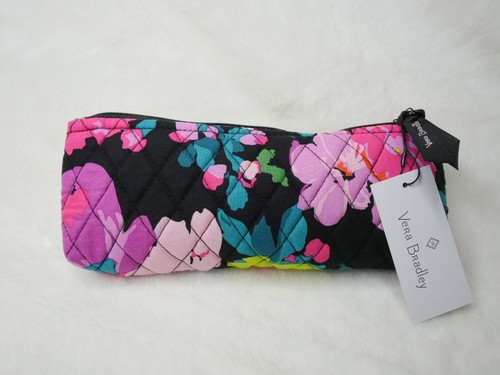 Vera Bradley Brush & Pencil Case Cosmetic Bag small school 4 backpack tote NEW - Picture 18 of 38