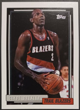 Clyde Drexler - 1993 Topps - Portland Trailblazers - #354