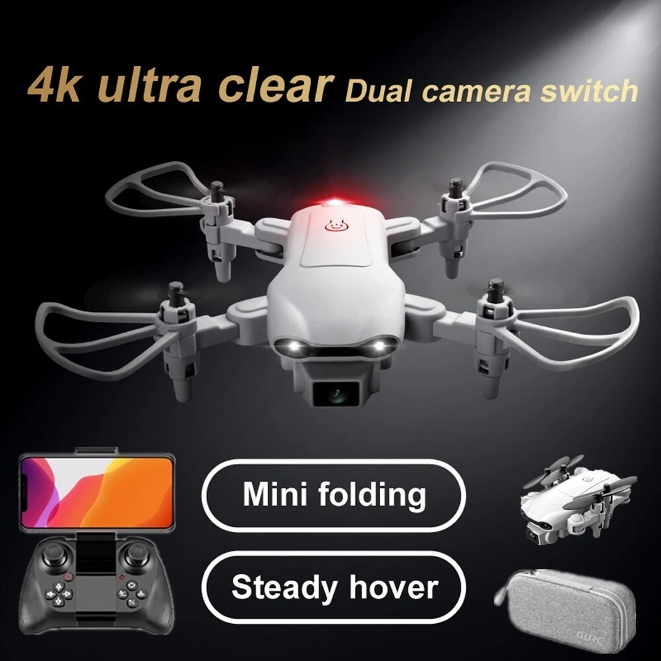 4DRC V9 RC Drone 4k HD Camera WIFI FPV Drone Dual Camera Foldable Quadcopter US - Image 2 of 4