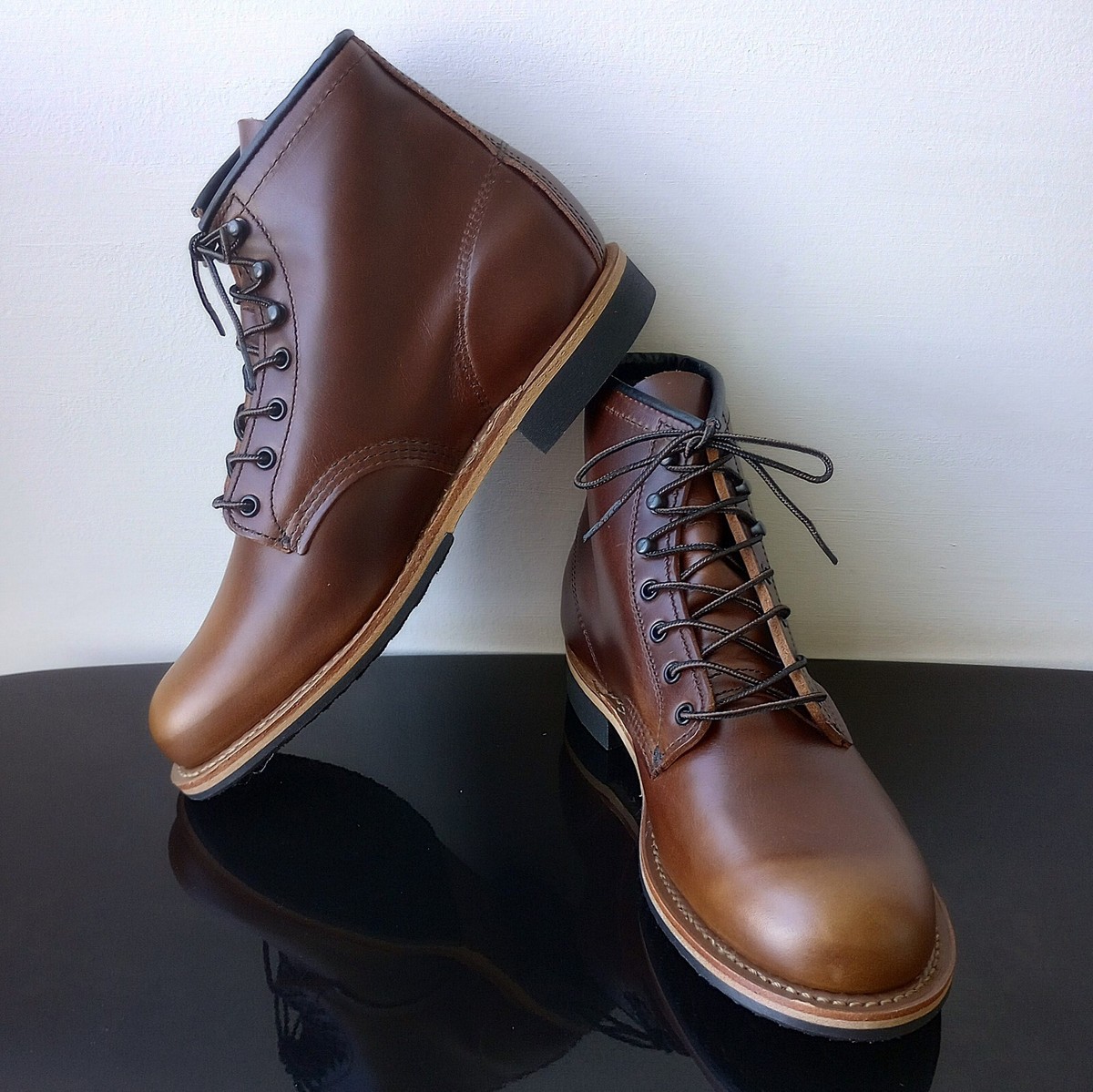 Red Wing Heritage Men\'s Beckman 6-Inch Boot in Cool Cigar Excalibur-Made in USA Red Wing Heritage Men main image 3