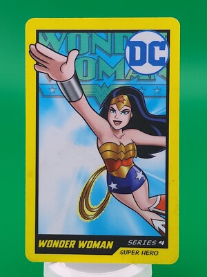 Wonder Woman  DC Coin Pusher Super Hero Card Series 4 With Barcode Malibu Jacks 