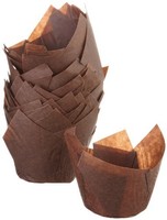 Regency Wraps Tulip Baking Cups, Standard, 24-count, Brown, New, Free Shipping on sale Regency Wraps Tulip Baking Cups, Standard, 24-count, Brown, New, Free Shipping on sale