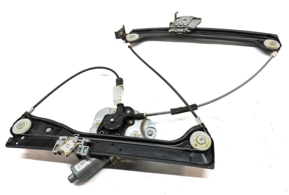 BMW Z4 (E85) 2004-2006 puerta del pasajero delantero derecho regulador de ventana eléctrica y motor Foto 4 de 4