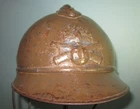 complete French M15 Adrian helmet SM58cm artillery casque Stahlhelm casco elmo 胄