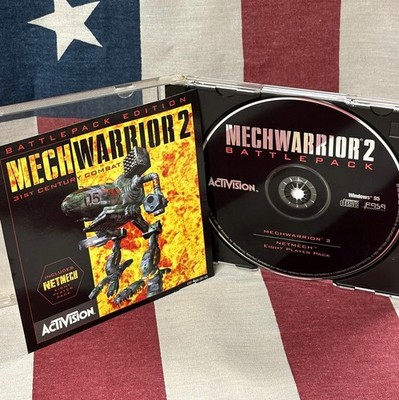 MECHWARRIOR 2 Battlepack Edition PC Activision 1995 Windows 95 Mech Warrior CD