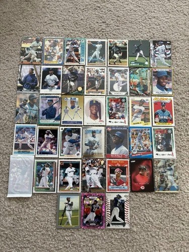 Huge Lot of 38 Different Ken Griffey Jr. Baseball Cards-Mariners Star-Inserts!