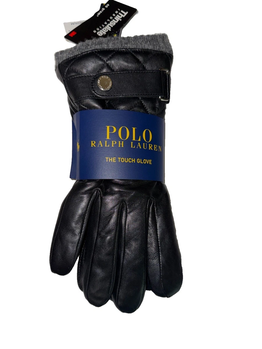 Polo Ralph Lauren Leather Size M Gloves & Mittens for Men for sale