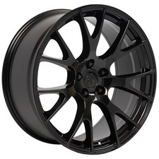 20 Gloss Black 2528 Rim Fits Dodge Charger Challenger 20x9 Hellcat Style