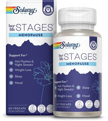 2 X Solaray Her Life Stages Menopause Support -- 60 VegCaps