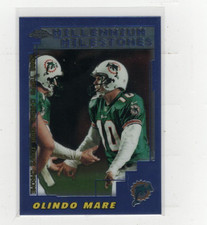 2000 Olindo Mare Topps Chrome MM #201 Dolphins Free Shipping (H1153)