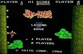 Kage no Densetsu The Legend of Kage Famicom NES JP ver Used Cartridge Only