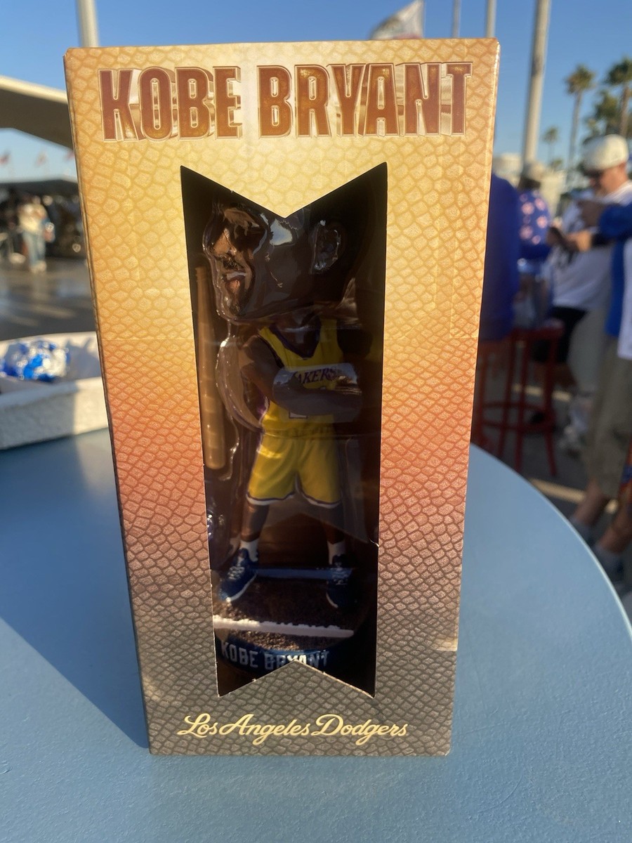 Kobe Bryant Lakers Jersey Bobblehead LA Dodgers Home Game 8/8/25