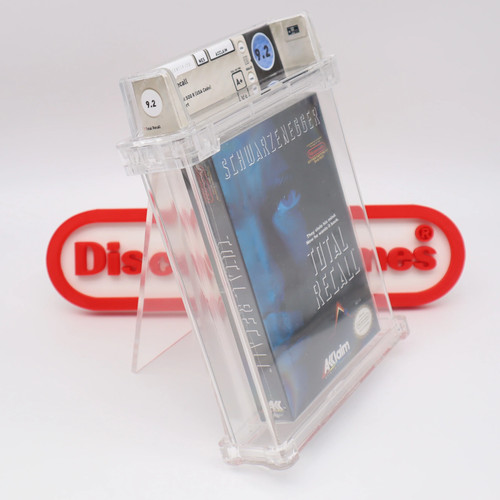 NES Nintendo TOTAL RECALL - WATA GRADED 9.2 A+ NEW & Factory Sealed with H-Seam! - Picture 3 of 10