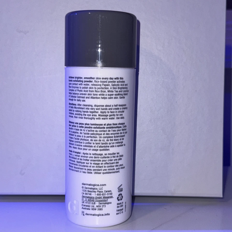 Dermalogica Daily Microfoliant Exfoliator 2.6 oz - New, Unboxed. Tester - Image 2 of 2